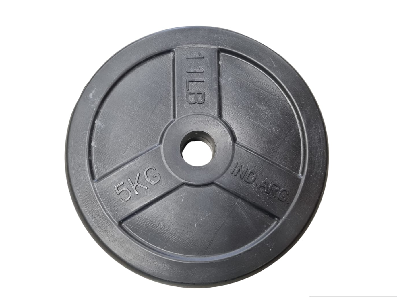 DISCO PLASTICO LISO NEGRO 5 KG