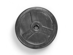 DISCO PLASTICO LISO NEGRO 10 KG