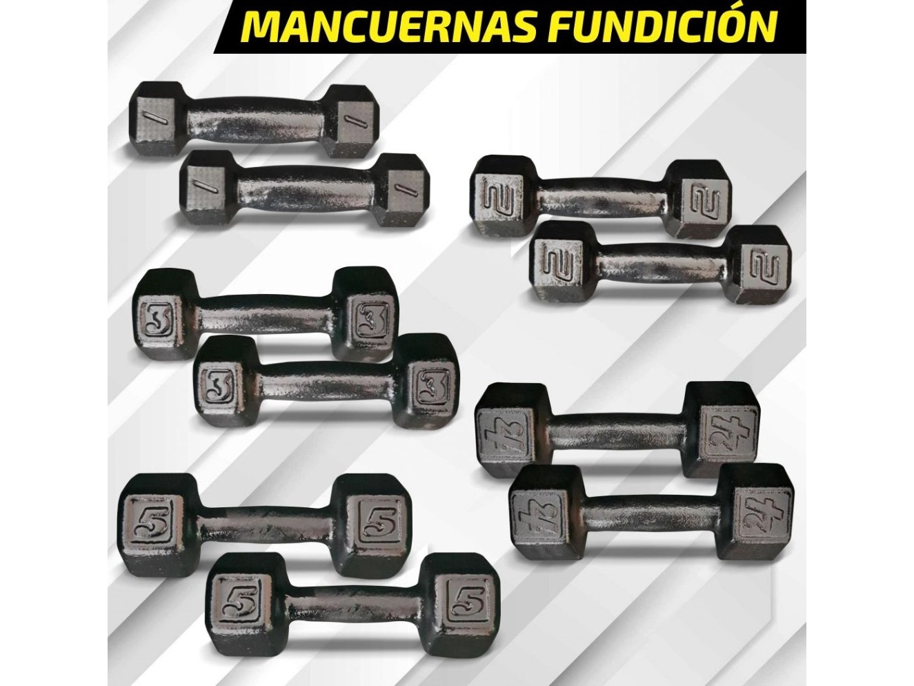COMBO 14: SET MANCUERNAS FUNDICION