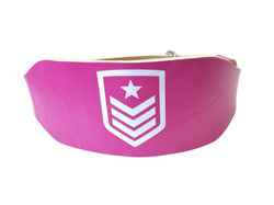 CINTO ROSA DE 100 % CUERO PROFESIONAL