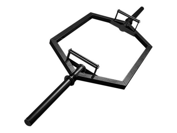 BARRA HEXAGONAL CERRADA 30 MM C/ TOPES