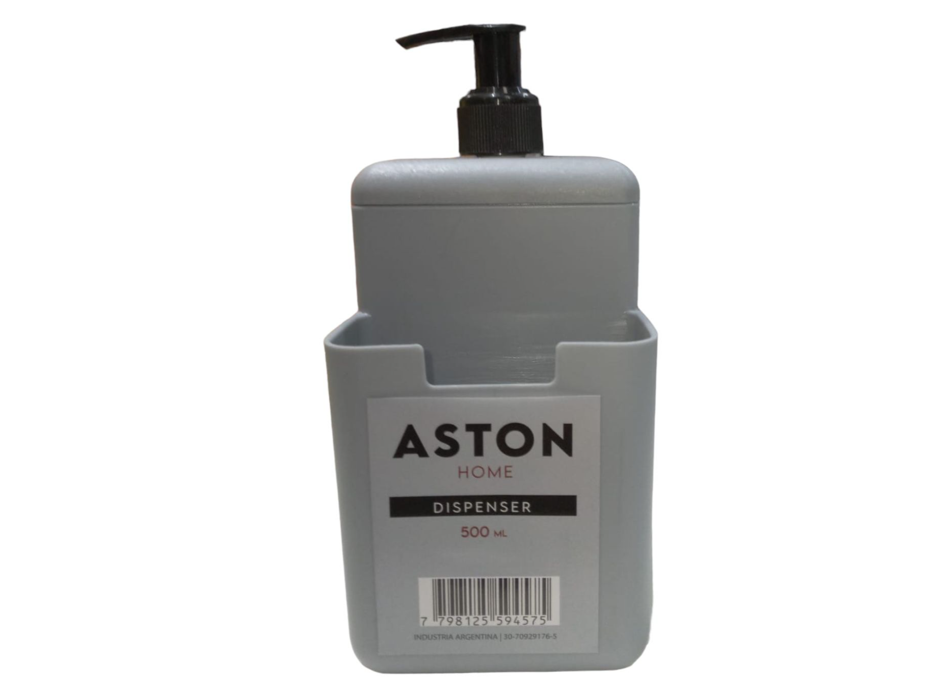 Jabonera Aston Home Gris