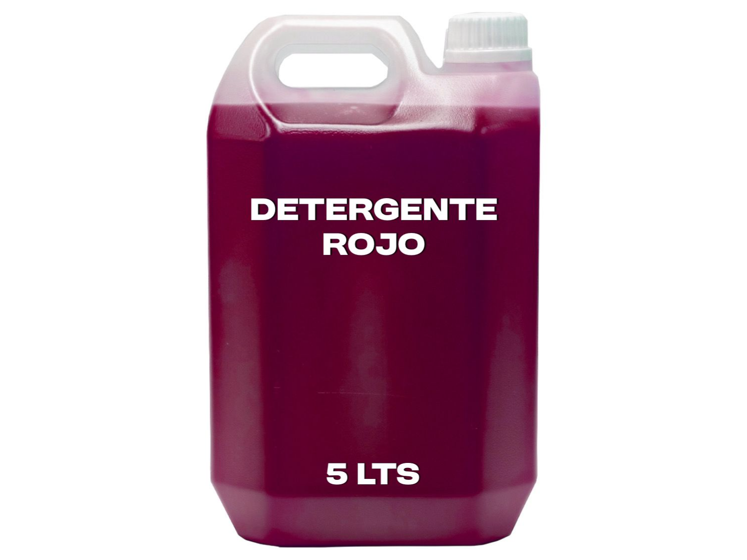 DETERGENTE ROJO AL 30% X 5LT