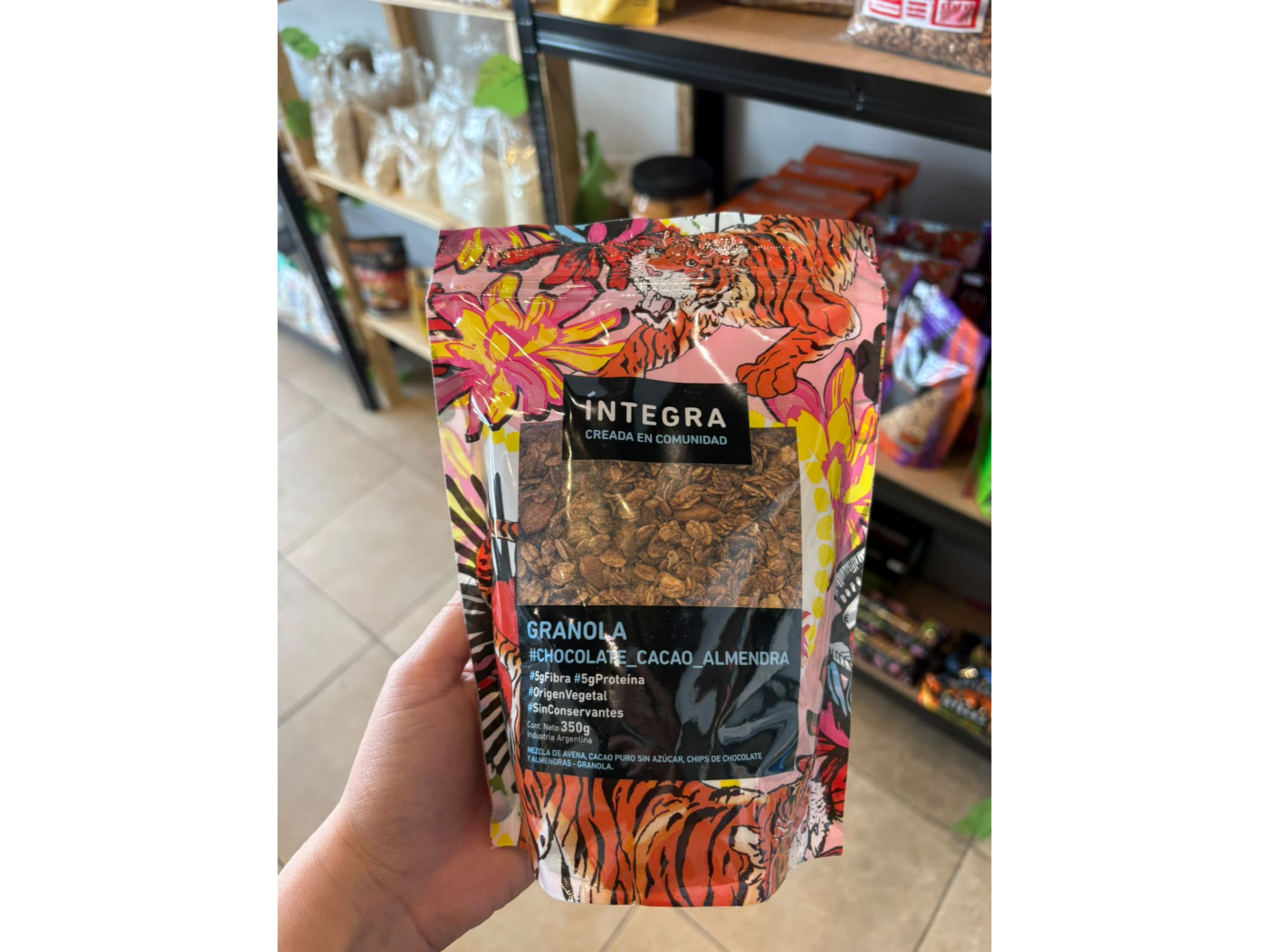 Granola clasica de chocolate Integra