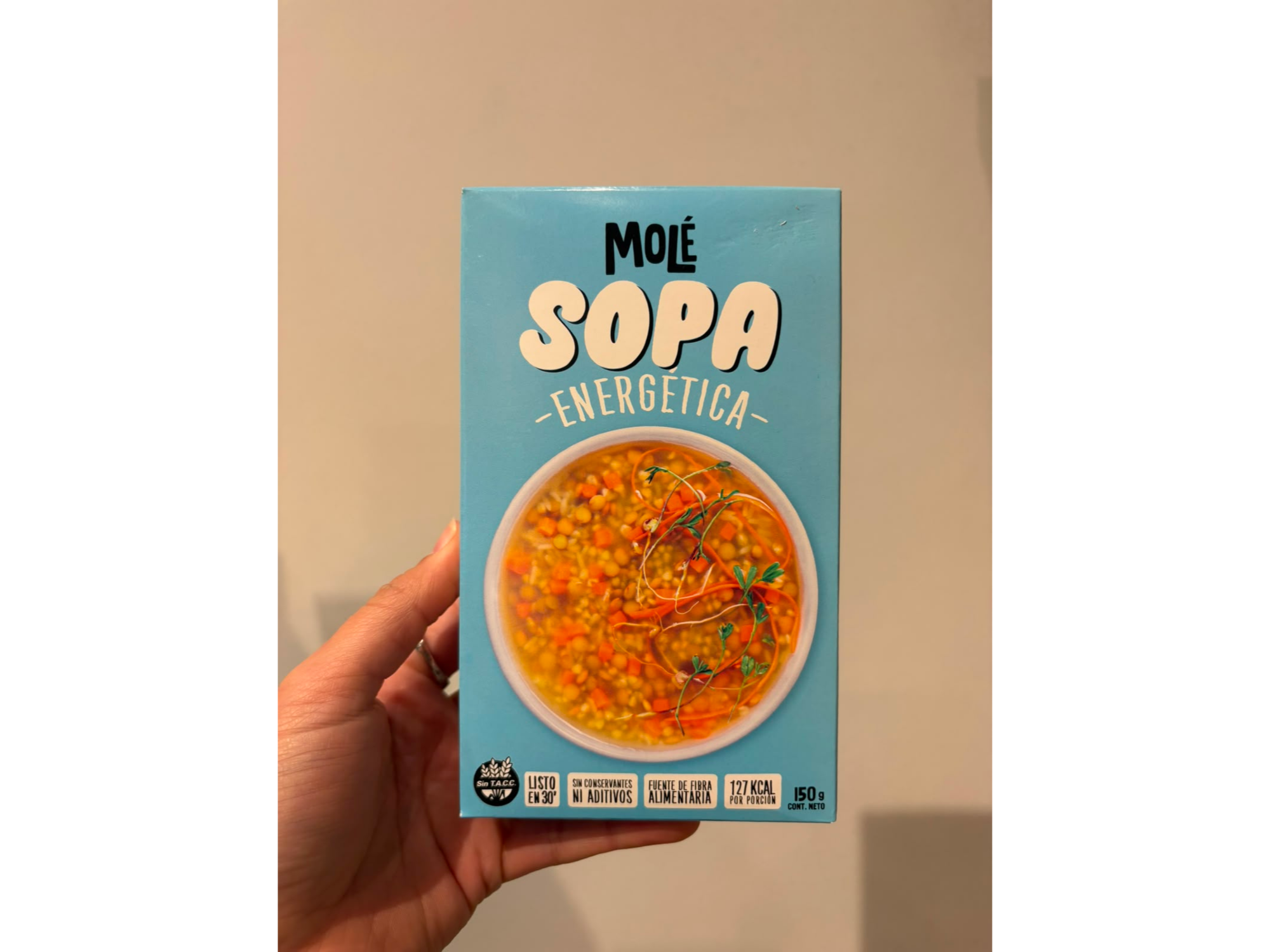Sopa energética Mole x 200 gr
