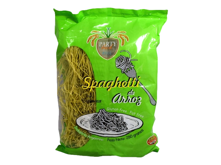 Fideos de arroz de Espinaca Party Beck