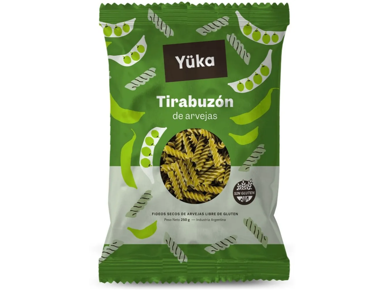 Fideos de Arvejas YUKA SIN TACC