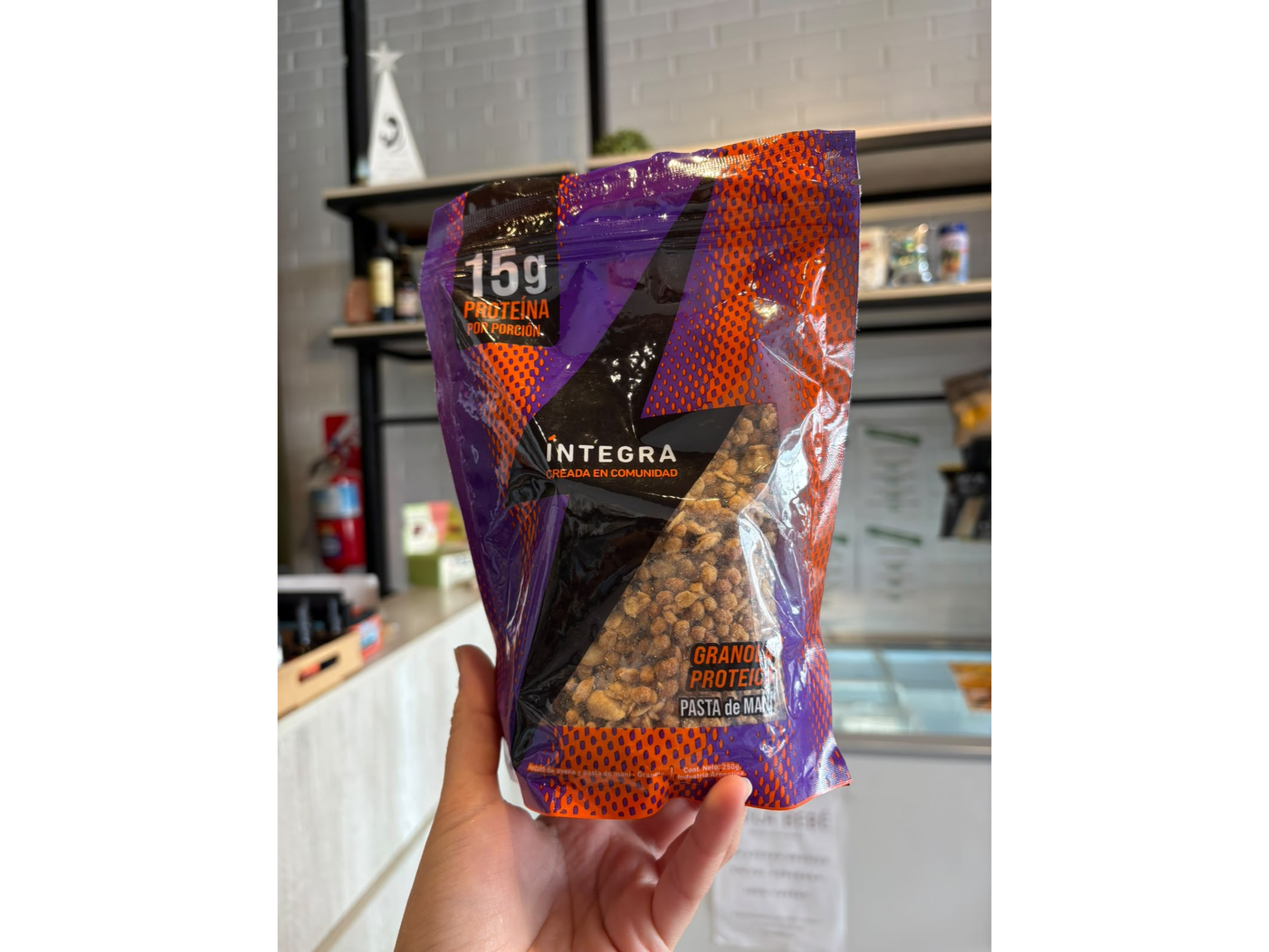Granola Proteica Pasta de maní Integra