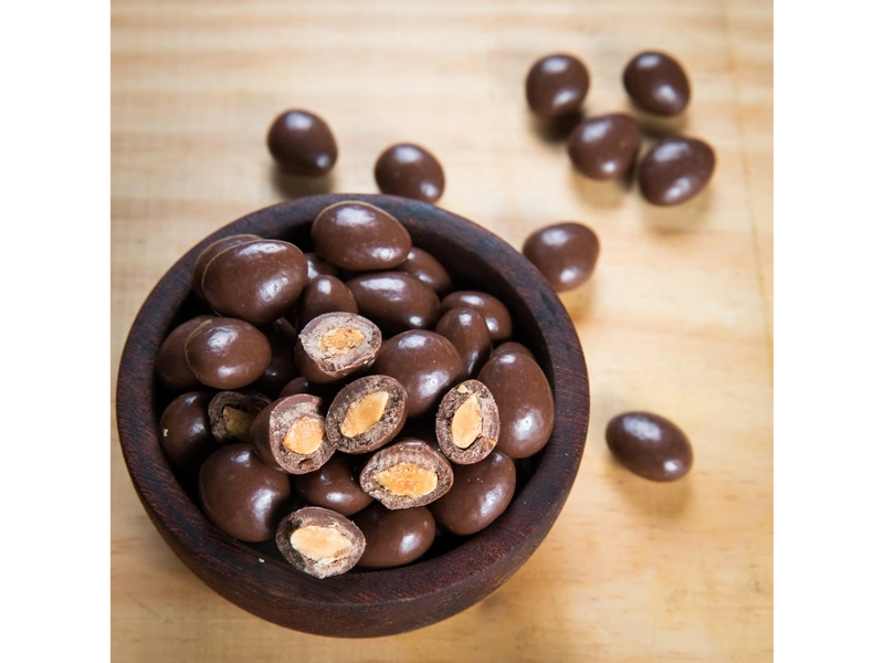 Almendras con chocolate