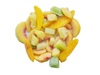 Mix tropical mango, ananá, durazno, melón congelados x kg
