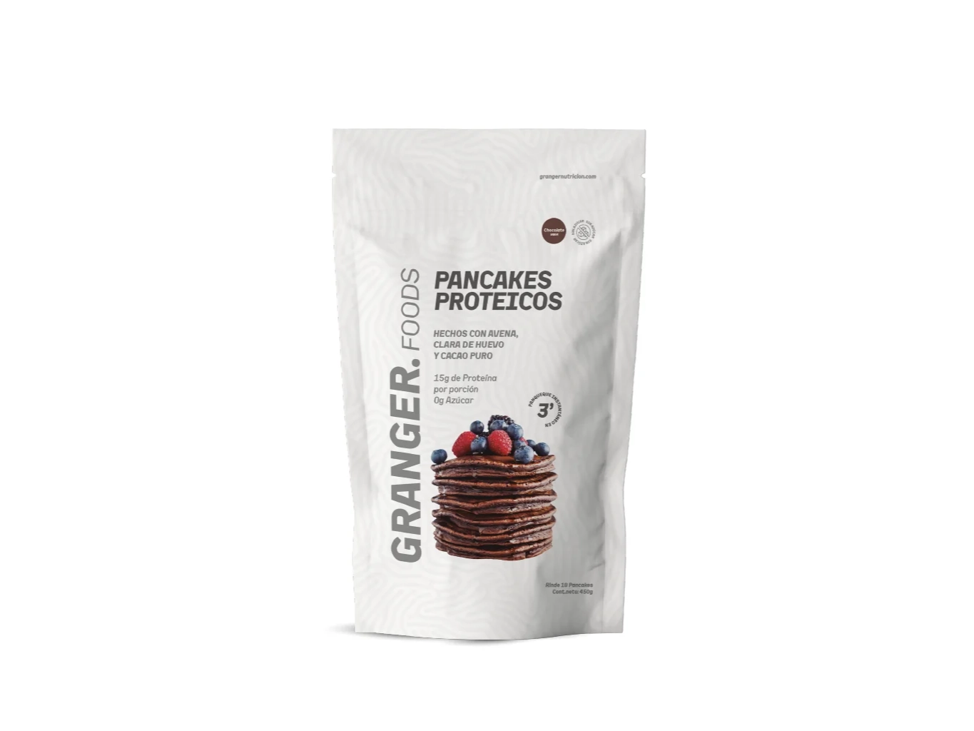 Pancakes proteicos chocolate granger