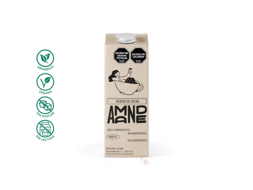 Leche de Avena Amande 1 L