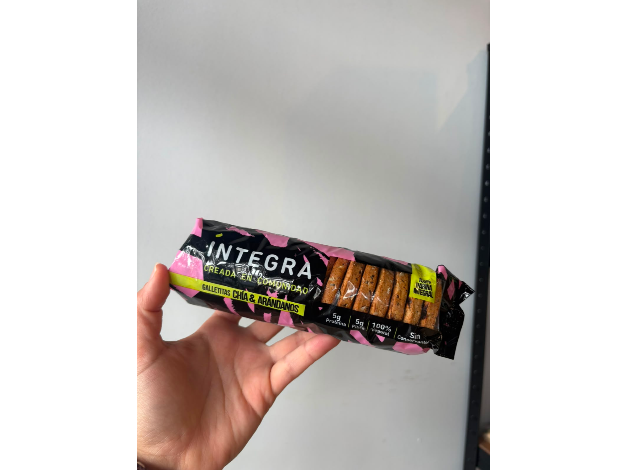 Galletitas chía y arándanos Integra 200 gr