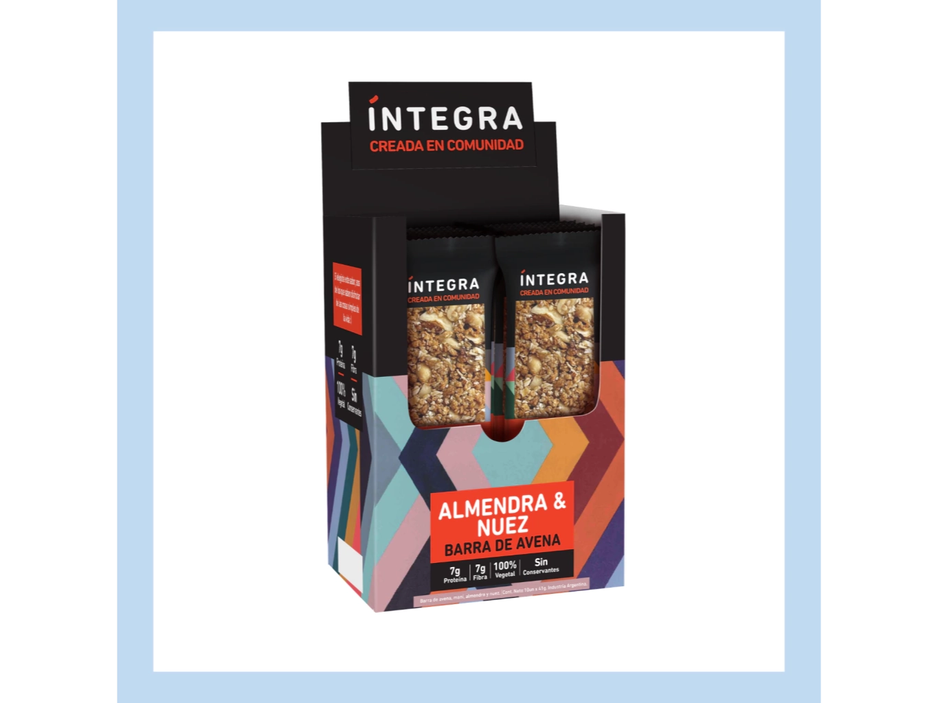 Barritas Integra Almendra y Nuez