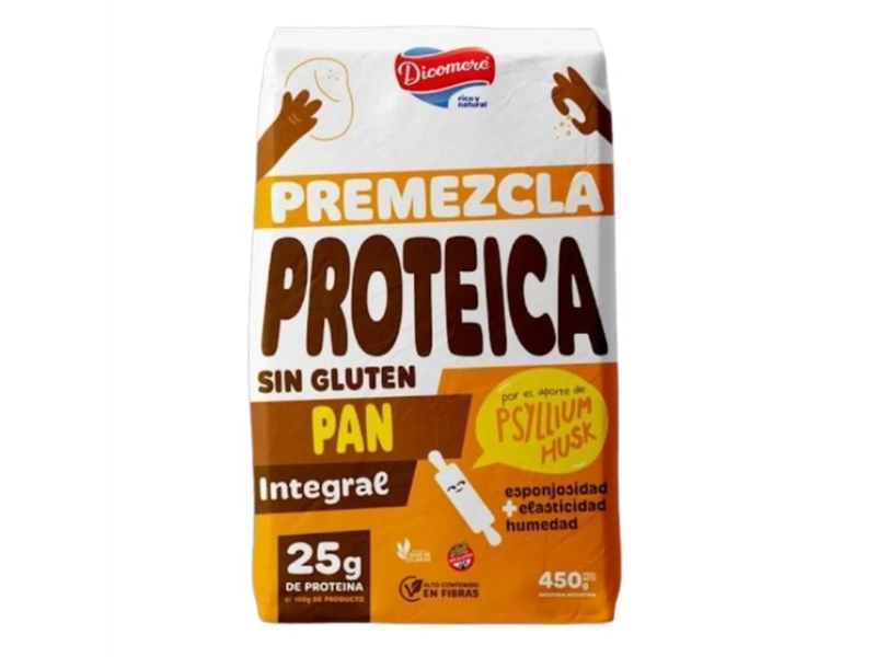 Premezcla Proteica Pan Integral Dicomere 450 gr