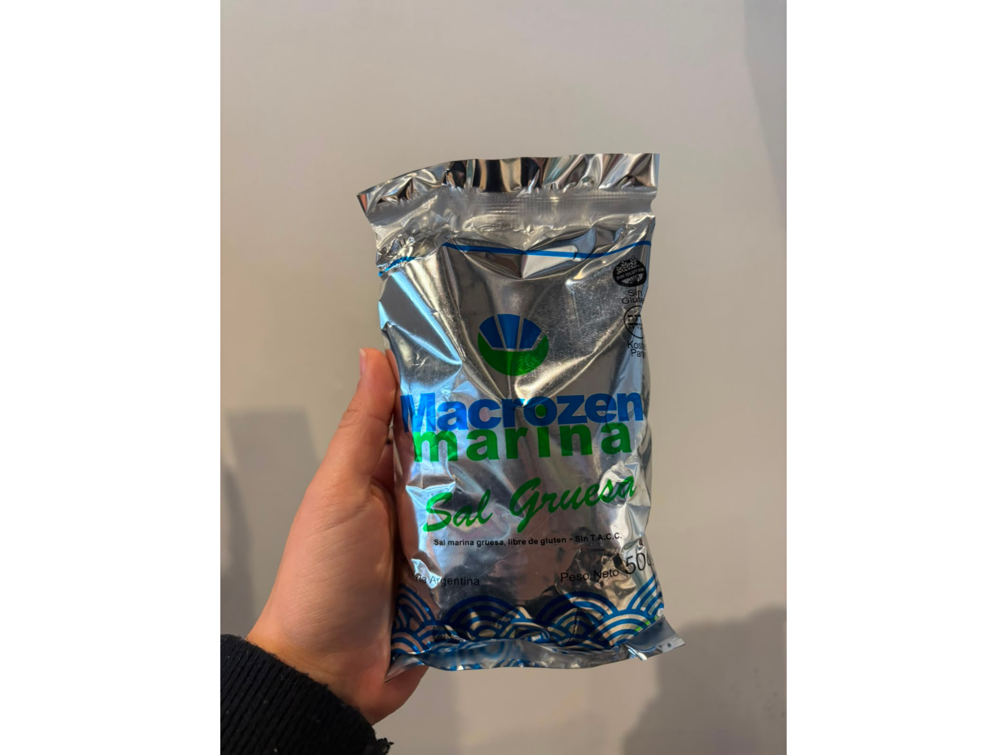 Sal marina gruesa Macrozen x 500 gr