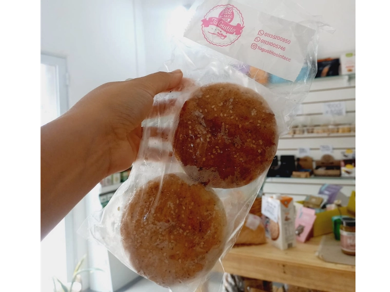 Pan de hamburguesa SIN TACC paq. x 2 Tu Gustito