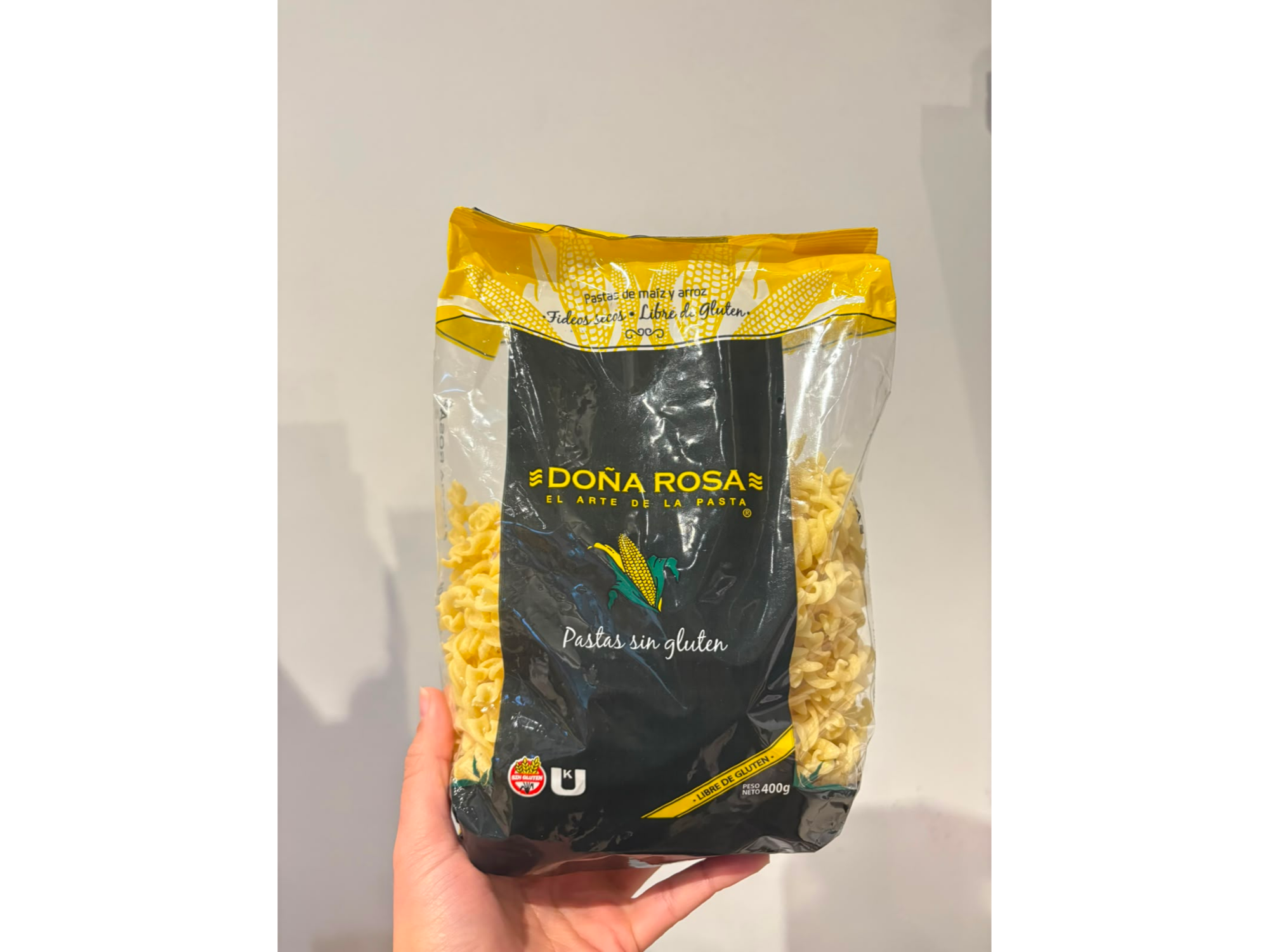 Fusilli Doña Rosa SIN TACC x 500 gr