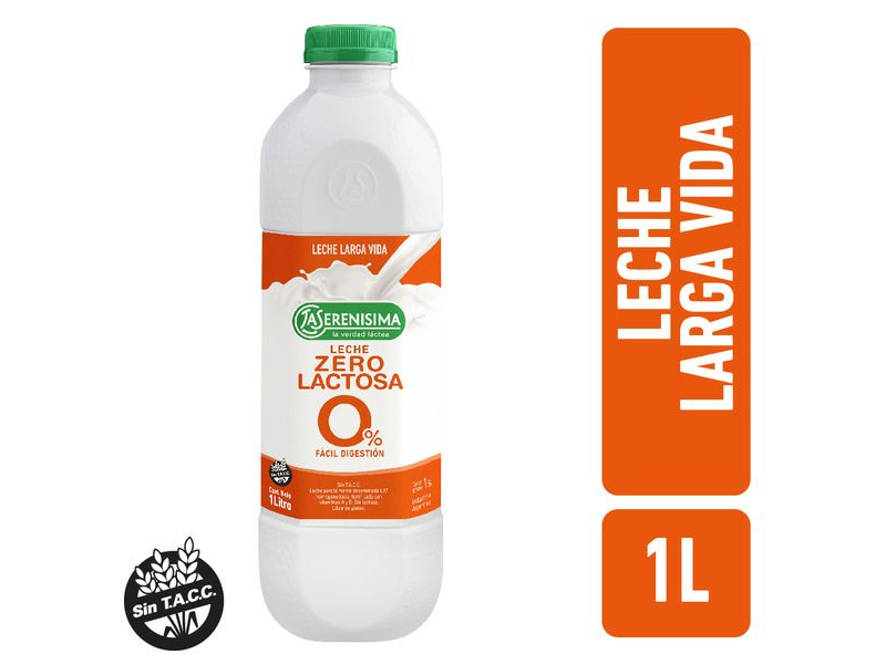 Leche sin lactosa La Serenísima