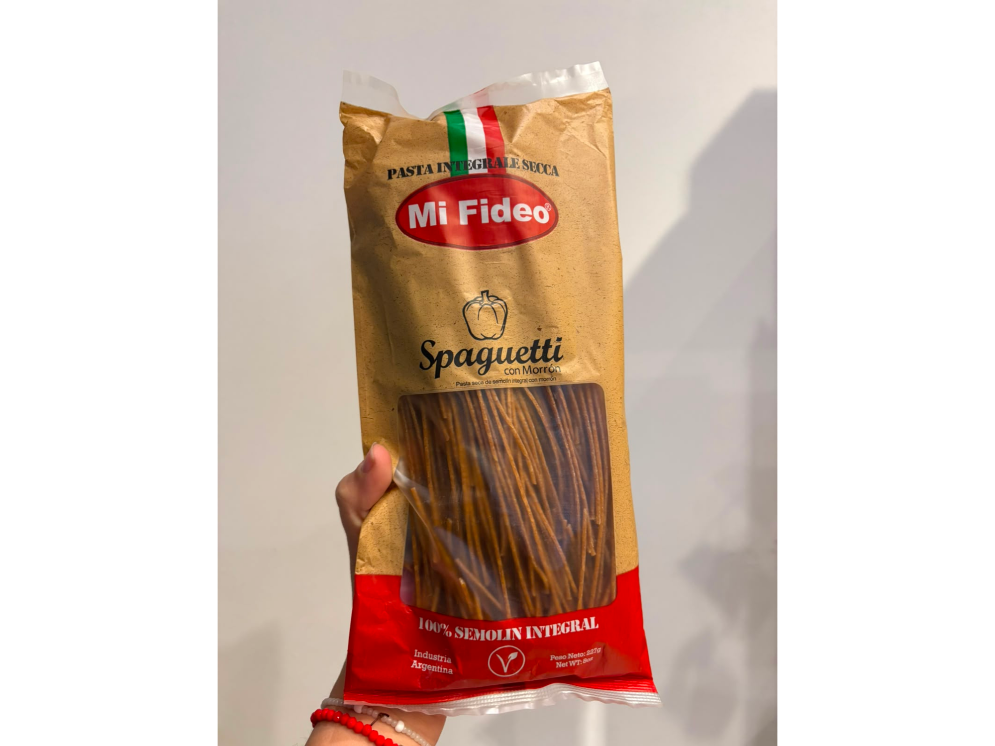Fideo Integral con Morron Mi Fideo