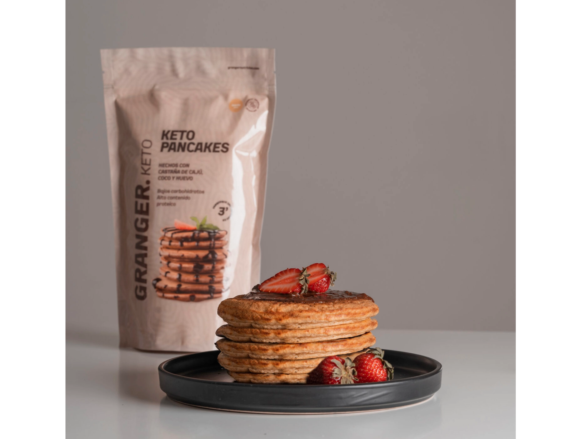 Pancakes Keto vainilla granger