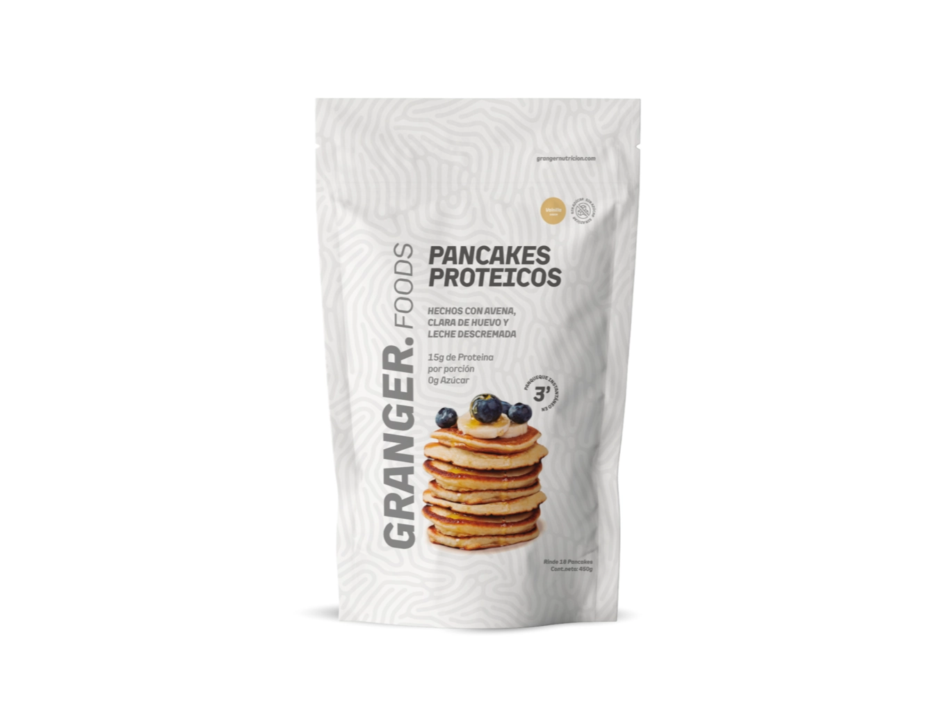Pancakes proteicos vainilla granger