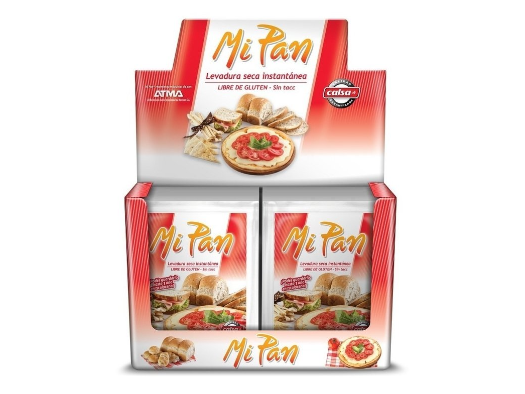 Levadura instantanea mi pan calsa 10gr