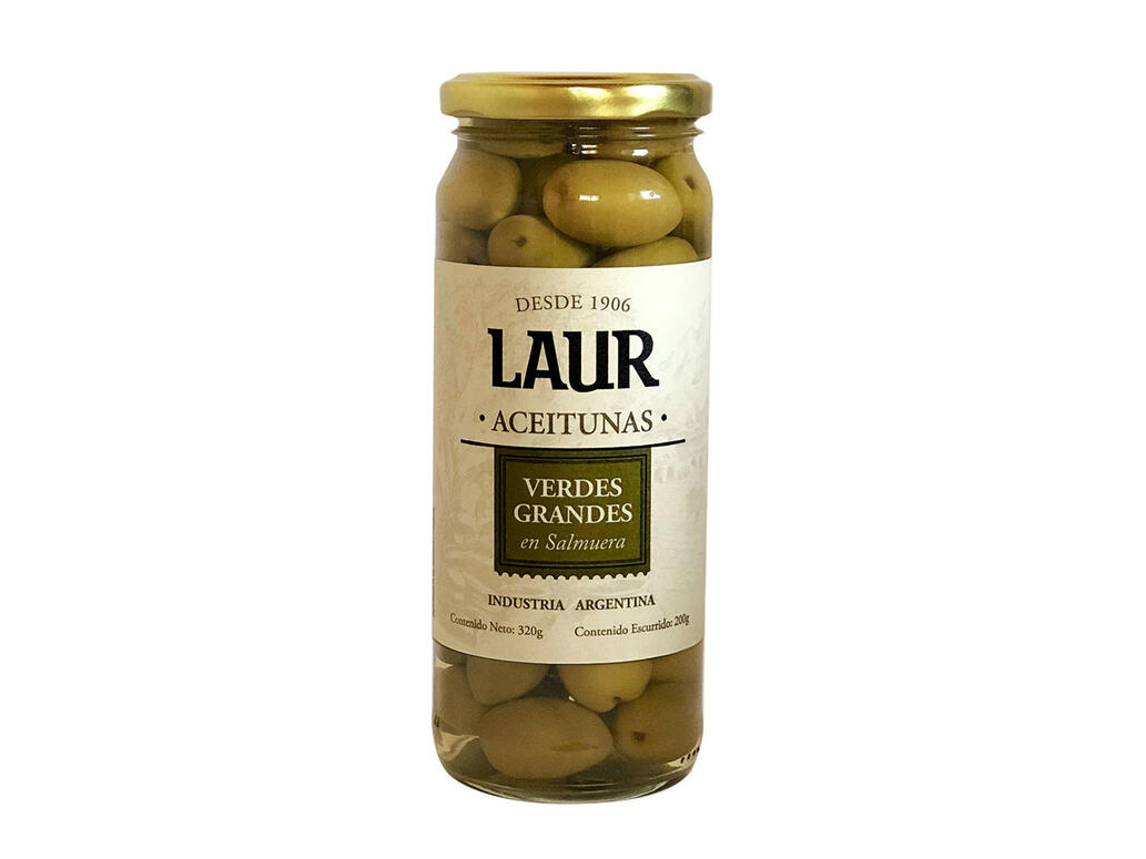 ACEITUNAS EN SALMUERA ORGANICO LAUR