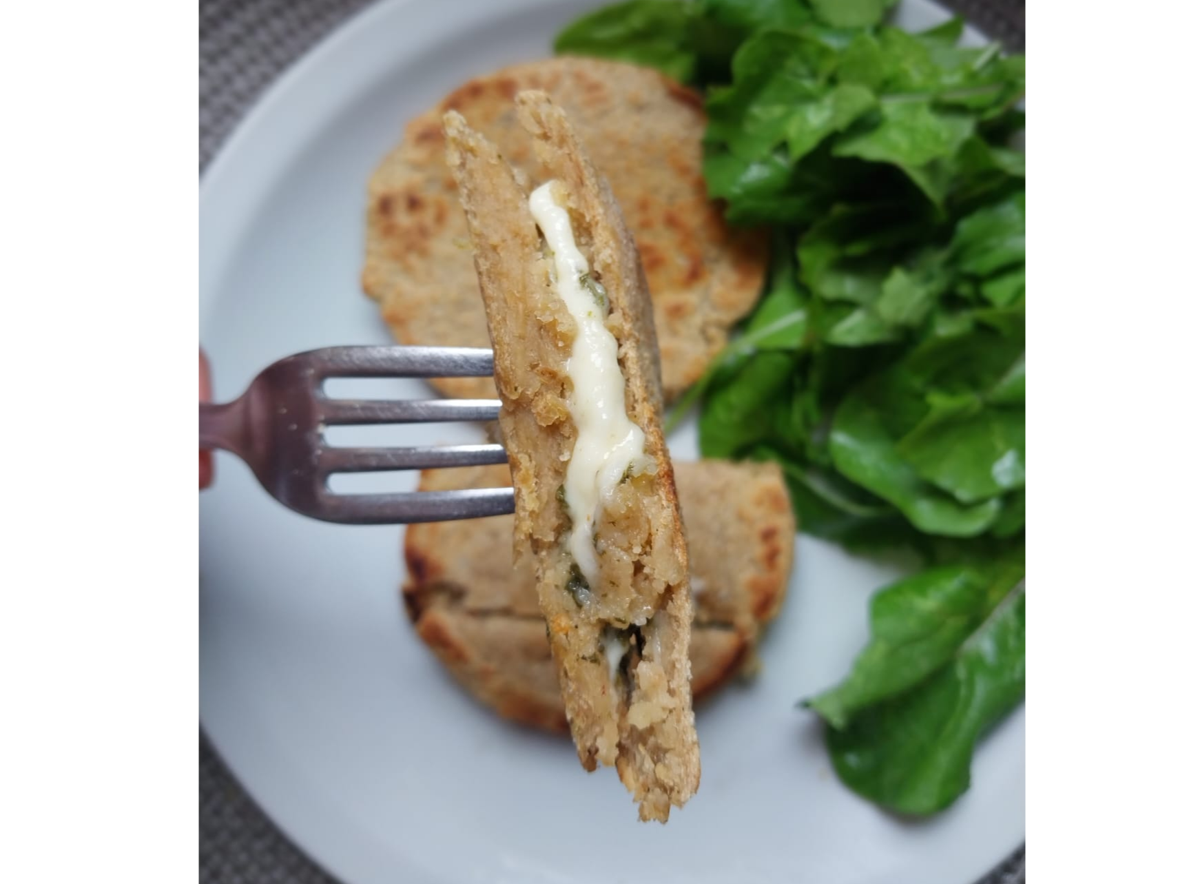 Milanesa de soja rellenas