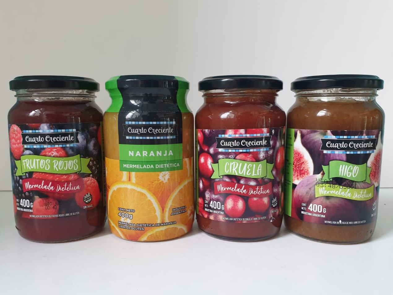 MERMELADAS DIETETICAS - CUARTO CRECIENTE