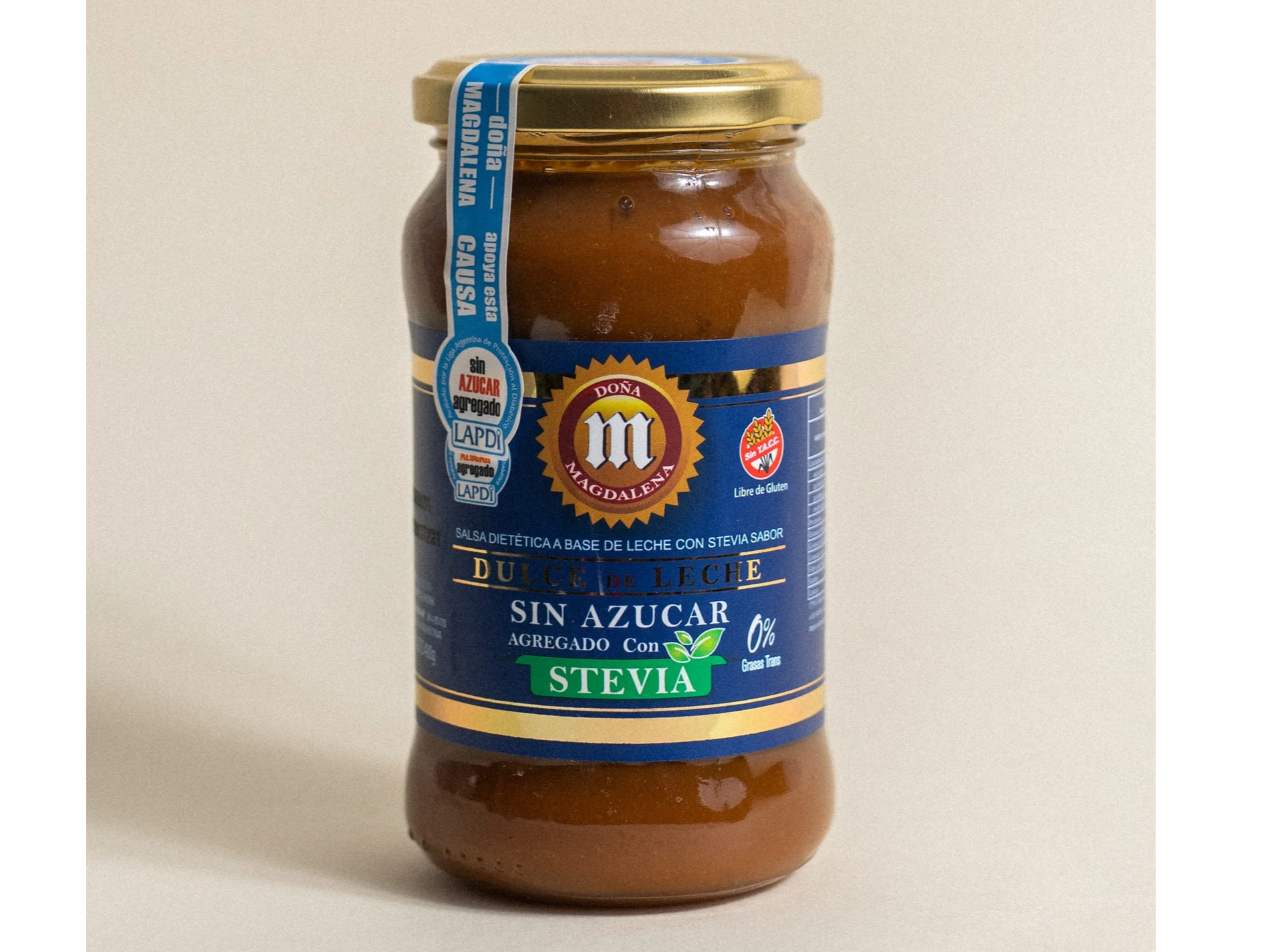 Dulce de leche con stevia Doña magdalena