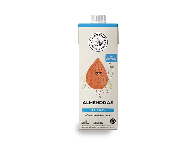 Leche de almendras original tratenfu