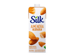 Leche de almendras sin azucar silk