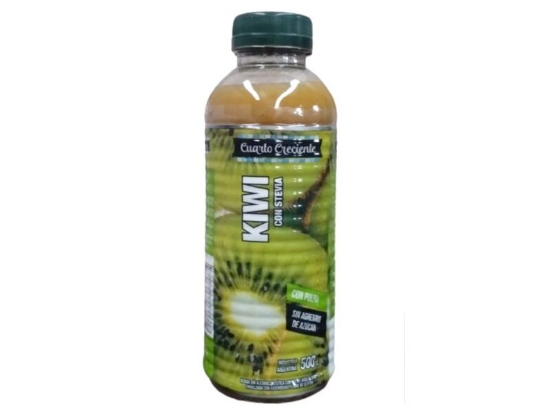 Jugo de Kiwi con stevia y sucralosa