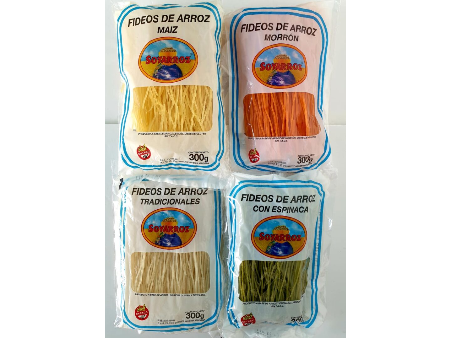 Fideo de Arroz sin tacc soy arroz