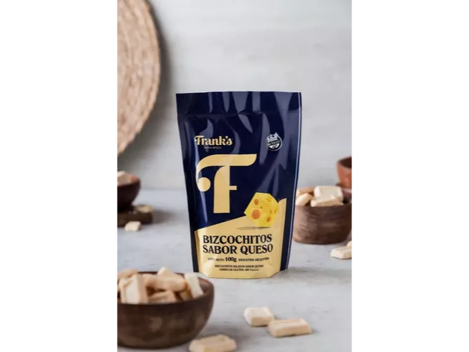 Bizcochitos sabor queso sin tacc franks