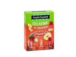 Gelatina light multifruta cuarto creciente