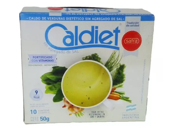 Caldo diet safra