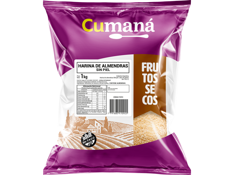 HARINA DE ALMENDRAS - CUMANA