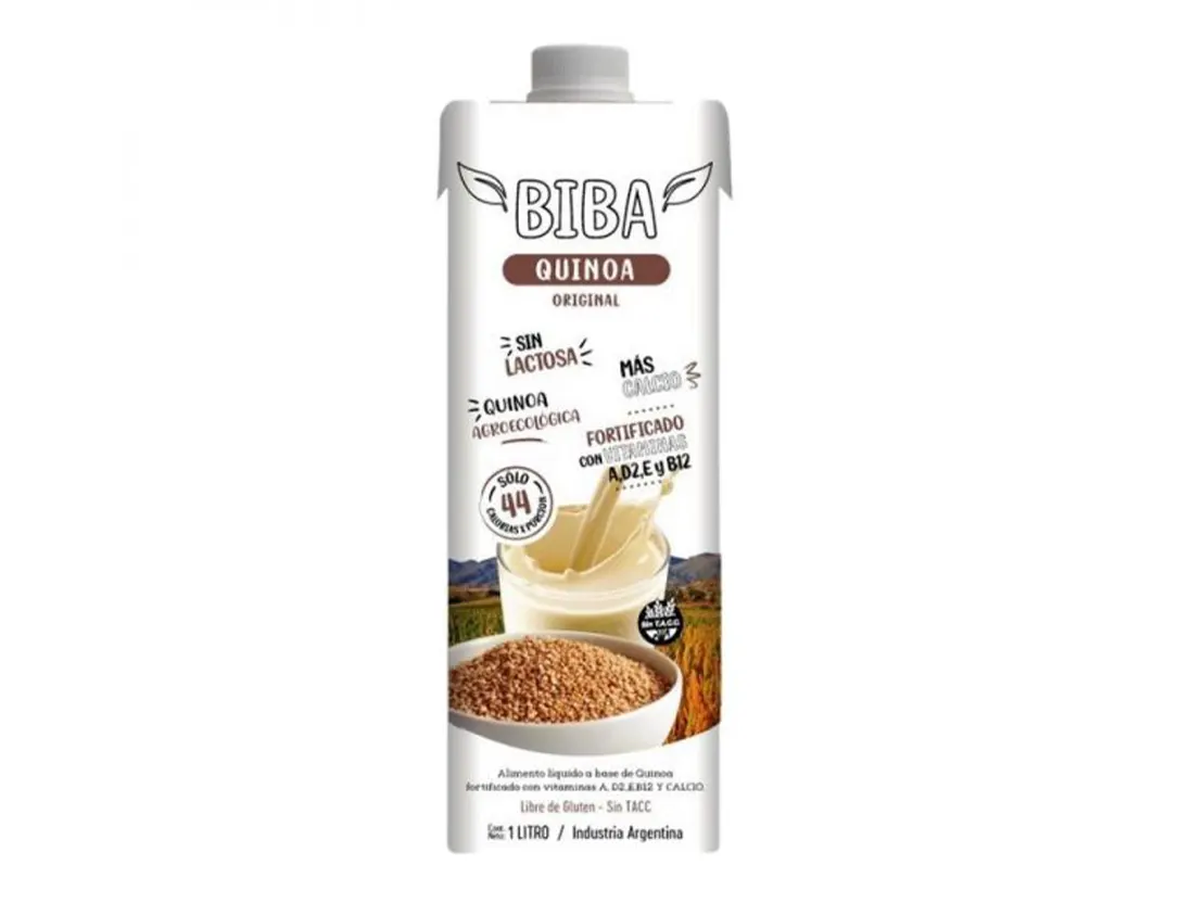 Leche de Quinoa Agroecologica Biba 1 Lt