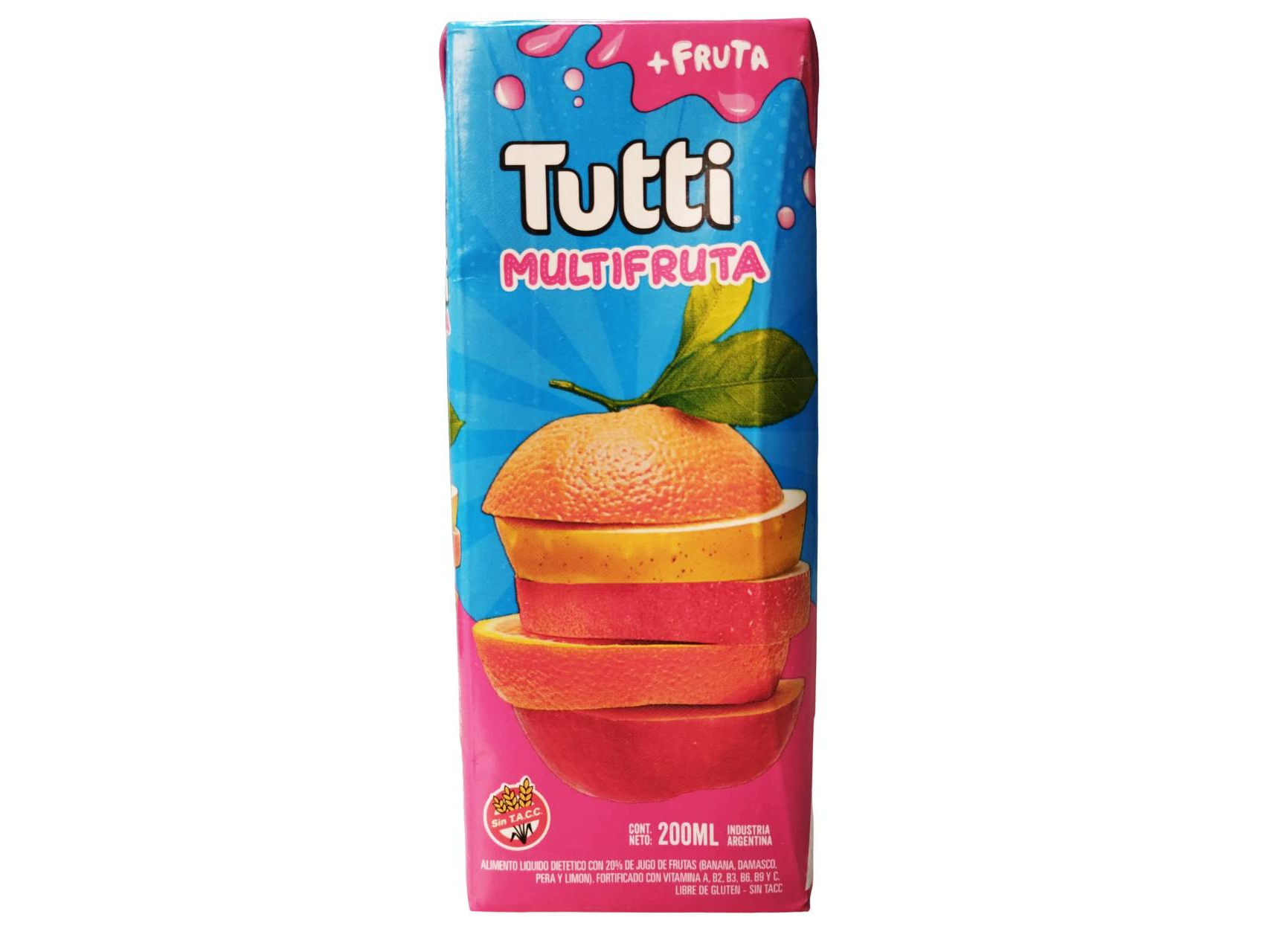 Tutti multifruta x 200ml