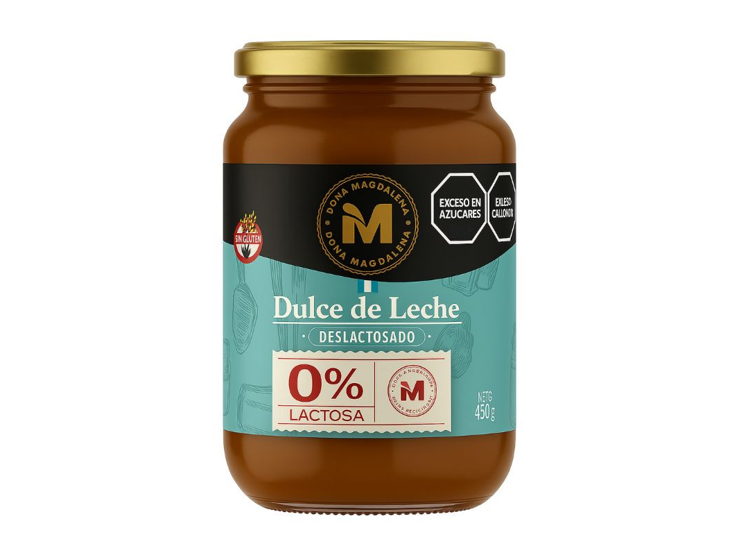 Dulce de leche SIN LACTOSA Doña Magdalena x 450gr