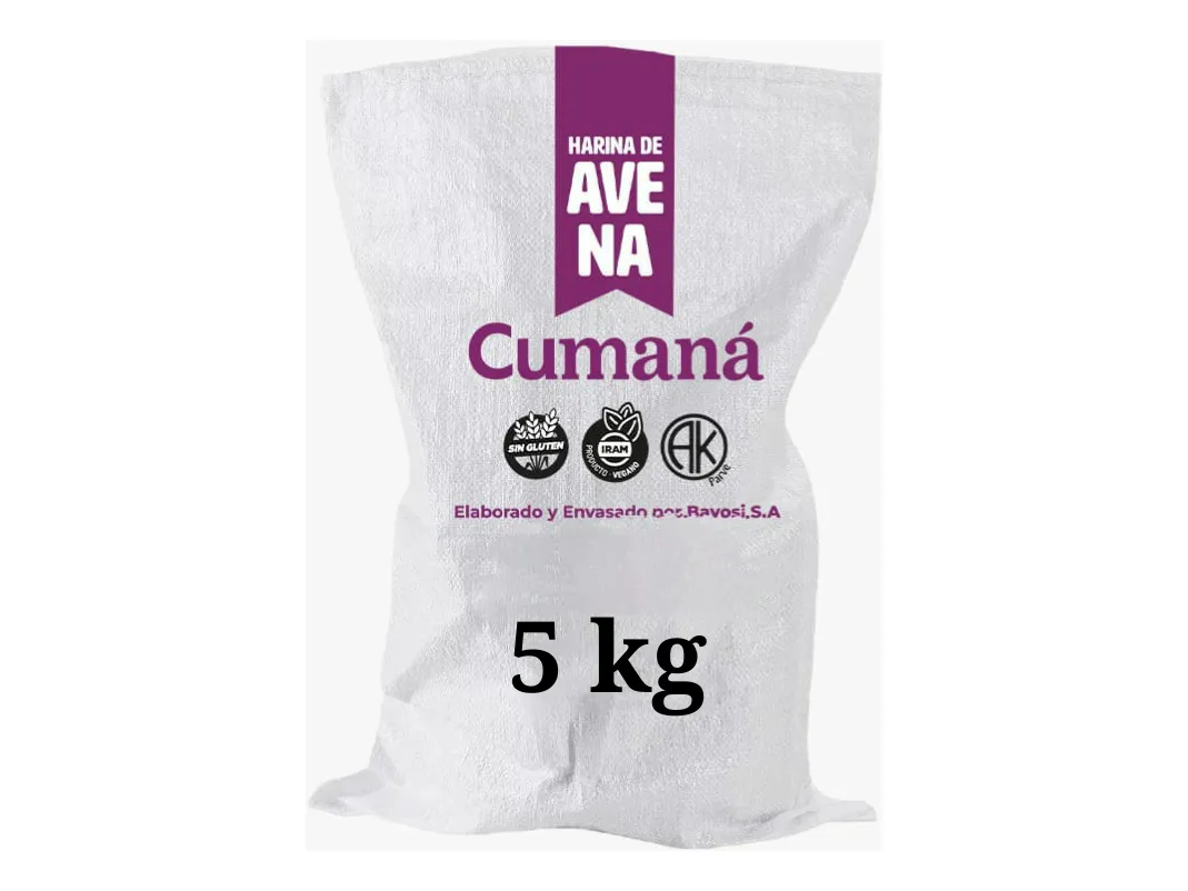 Harina de Avena Cumana Bolson 5 kg