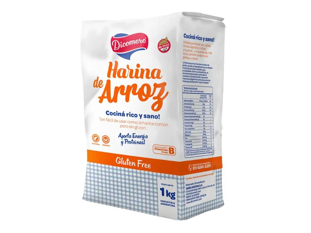 HARINA DE ARROZ - DICOMERE