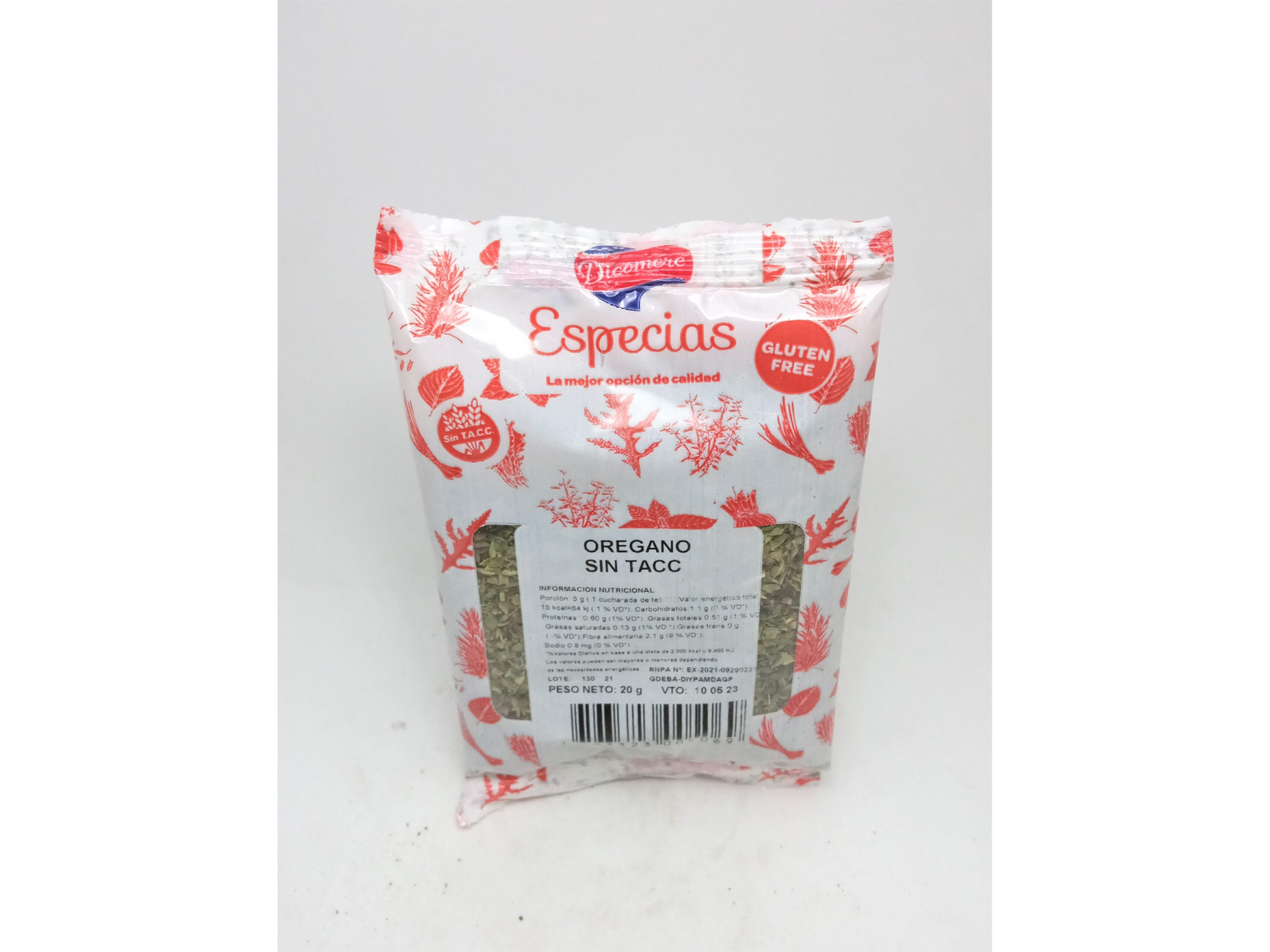 OREGANO x 20gr - DICOMERE
