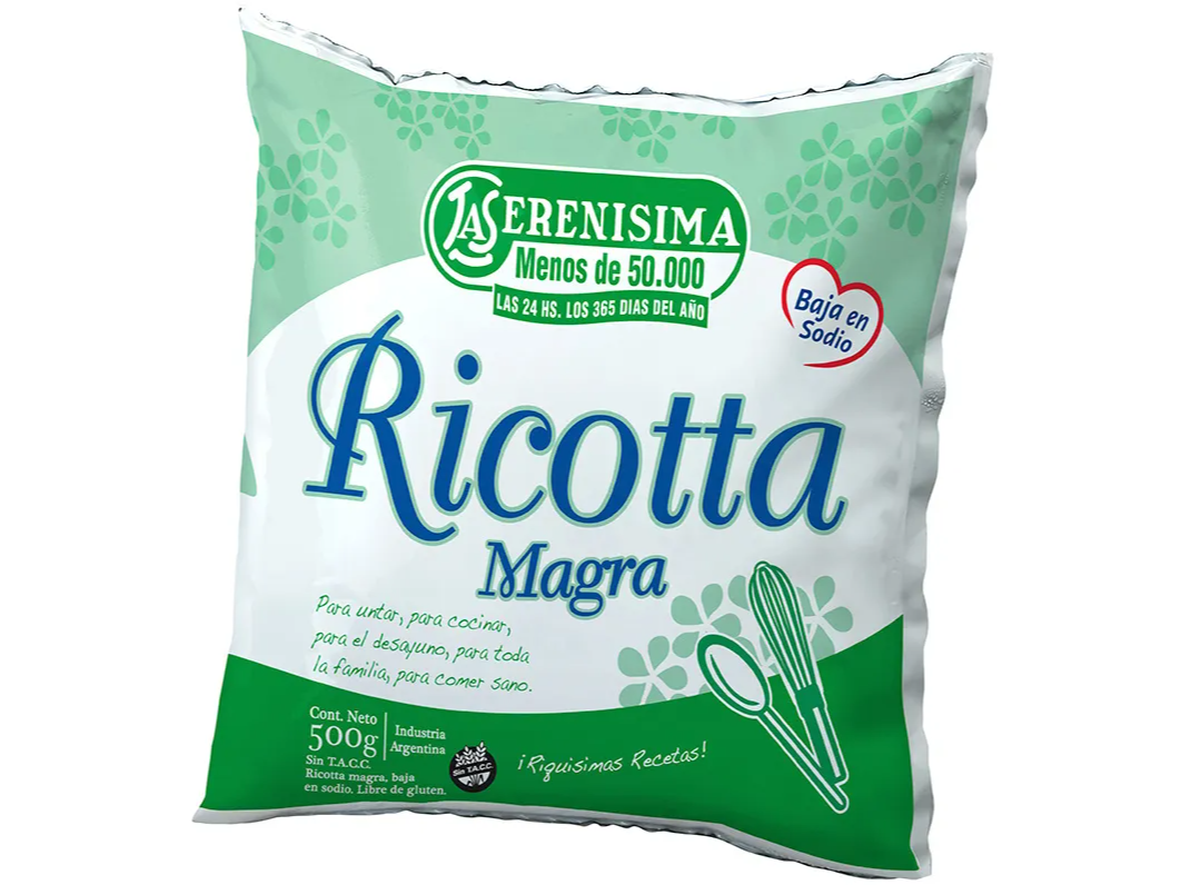 Ricota Magra - La Serenisima