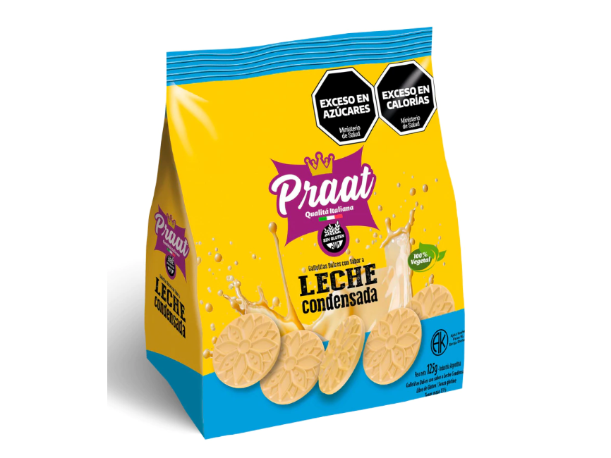 Galletas de leche condensada x125gr PRAAT