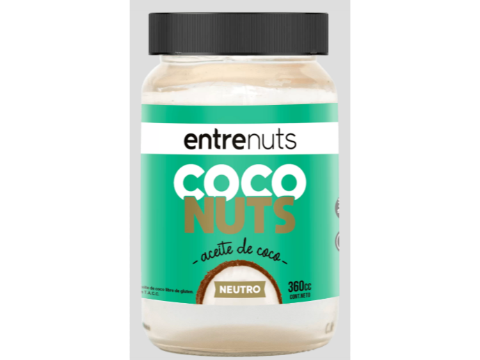 Aceite de coco neutro Entrenuts x 360cc