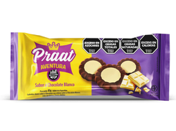 Galleta Aventura chocolate negro/blanco 85gr PRAAT