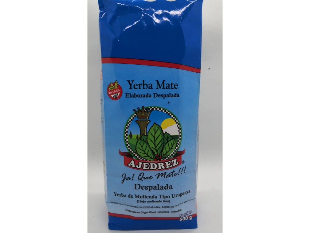 Yerba "AJEDREZ" sin palo x500gr